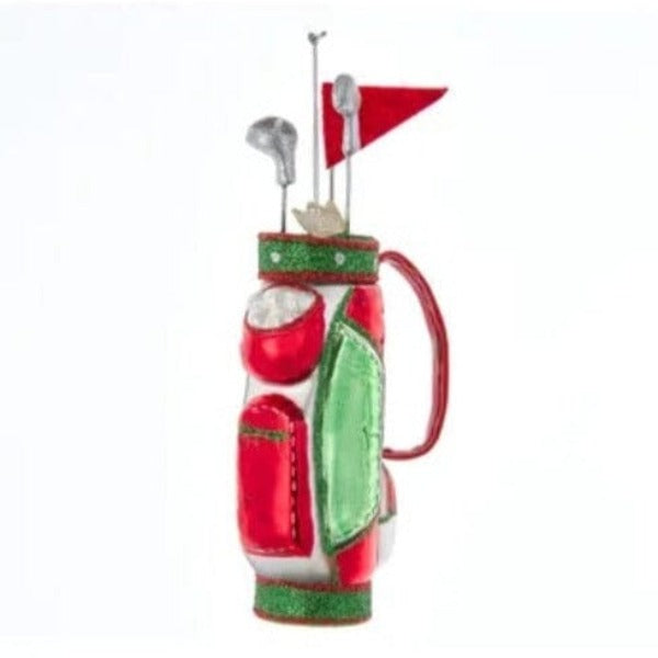 Noble Glass Golf Bag Ornament Tabula Rasa Essentials