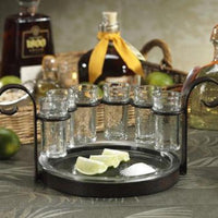 Six Shot Bar Set Barware Tabula Rasa Essentials, Inc. Fiesta Bronze Set 