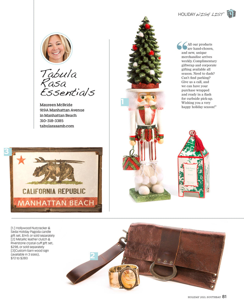 Southbay Magazine's 2013 Holiday Wish List