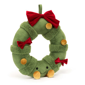 AMUSEABLES DECORATED CHRISTMAS WREATH