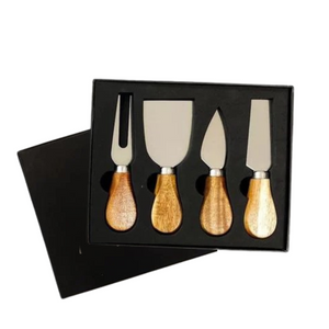 LL ACACIA CHEESE SPREADER SET