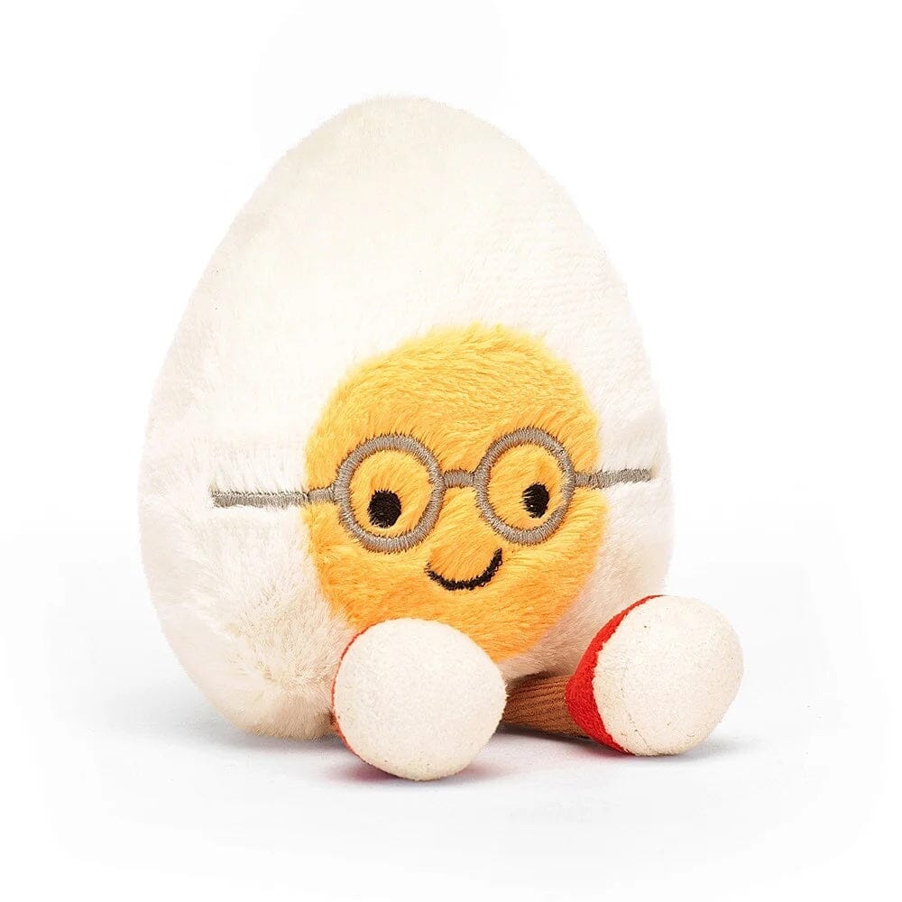 Amuseable Boiled Egg Geek Plush Toy Jellycat 