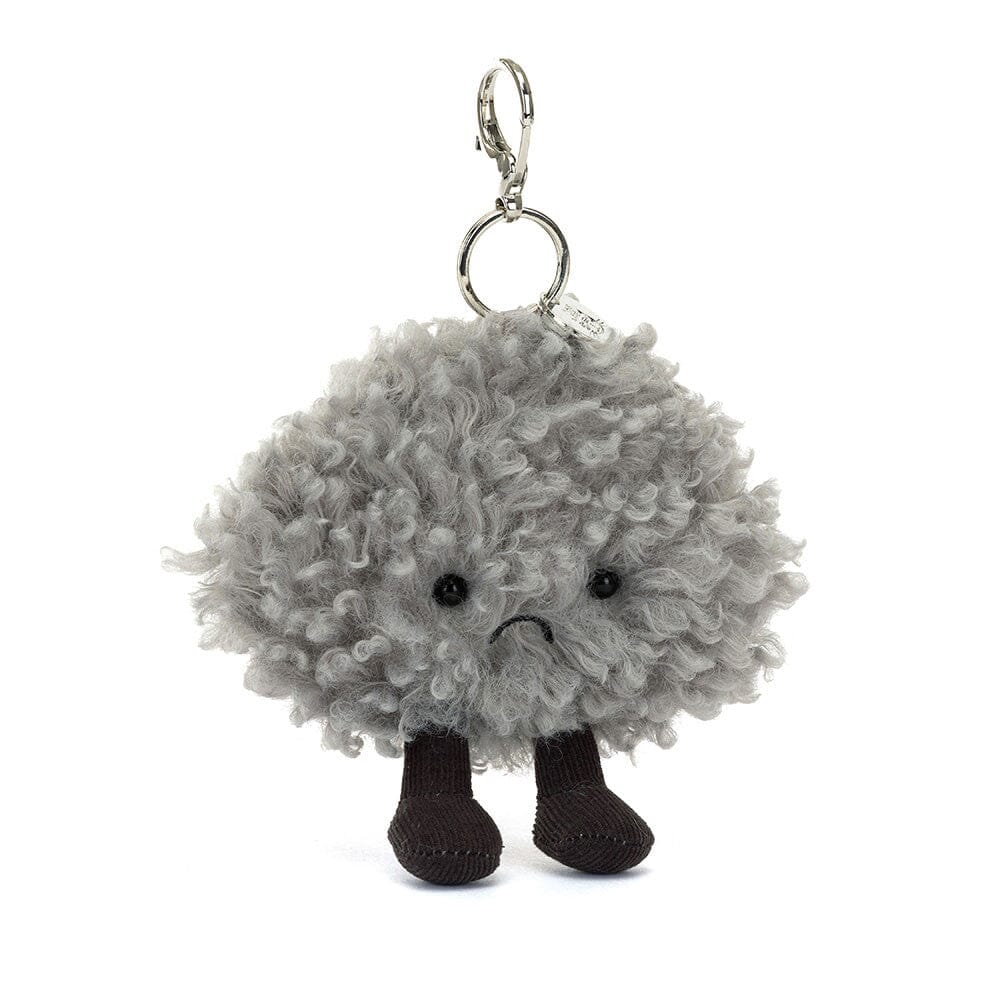 AMUSEABLE STORM CLOUD BAG CHARM Plush Toy Jellycat 