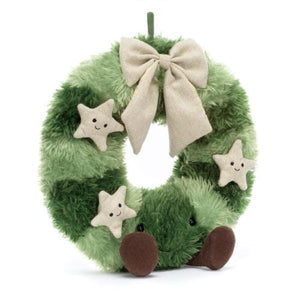 AMUSEABLES NORDIC SRUCE WREATH Plush Toy Jellycat 