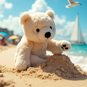 ANTONIO BABY POLAR BEAR Plush Toy Bukowski Bears 