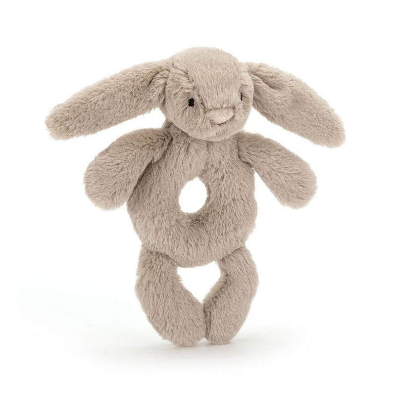 BASHFUL BEIGE BUNNY Plush Toy Jellycat BASHFUL BEIGE BUNNY RING 