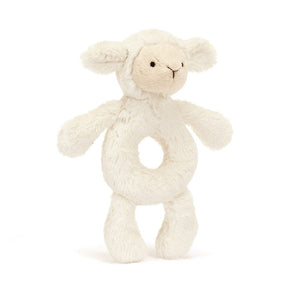 BASHFUL LAMB Plush Toy Jellycat BASHFUL LAMB RING RATTLE 