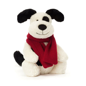 BASHFUL WINTER PUPPY Plush Toy Jellycat 