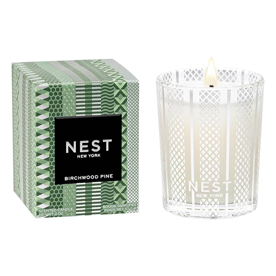 BIRCHWOOD PINE VOTIVE 25 Holiday Candles NEST Fragrances 