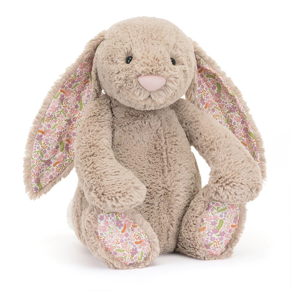 BLOSSOM PETAL BEIGE BUNNY Plush Toy Jellycat 