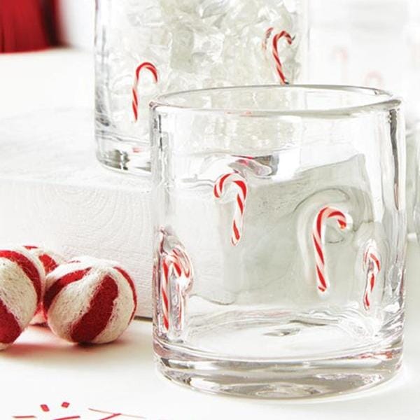 CANDY CANE ICON GLASS Glassware Tabula Rasa Essentials 