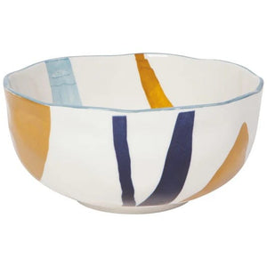 CANVAS STAMPED LG BOWL Serveware TABULA RASA ESSENTIALS 