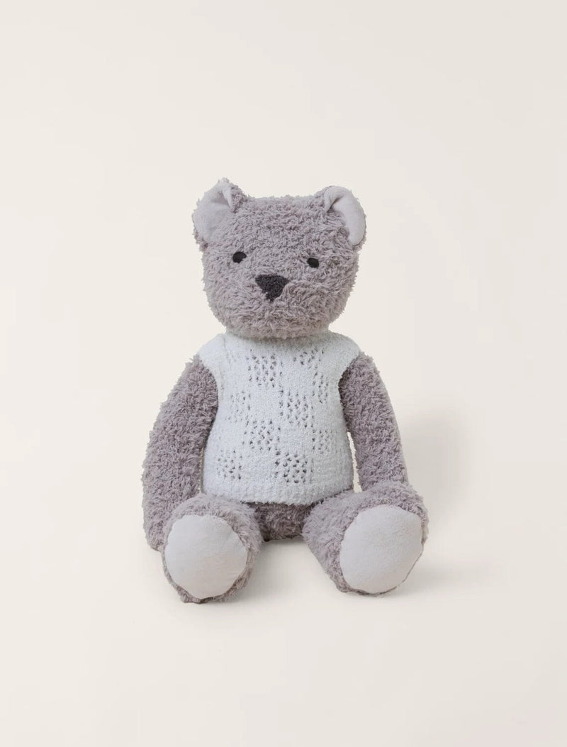 COZY BEAR VESTED BUDDIE Plush Toy Barefoot Dreams 