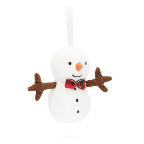 FESTIVE FOLLY SNOWMAN Plush Toy Jellycat 