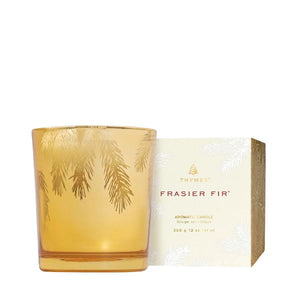 FF GOLD GILDED 13OZ POURED CANDLE Holiday Candles The Thymes 