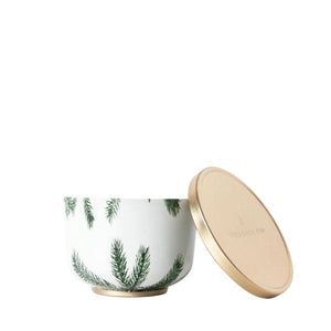 FF POURED GOLD LID TIN Holiday Candles The Thymes 