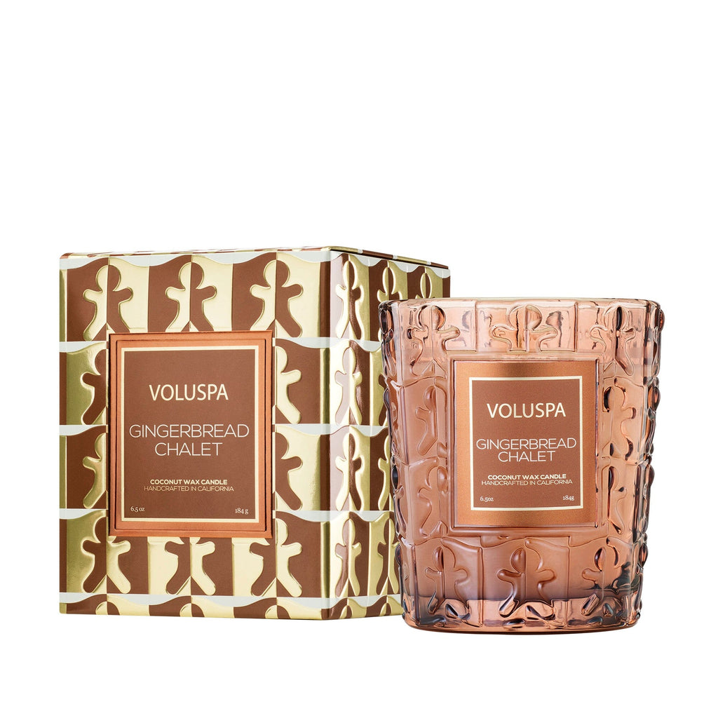 GINGERBREAD CHALET 6.5OZ CLASSIC CANDLE Holiday Candles Voluspa 
