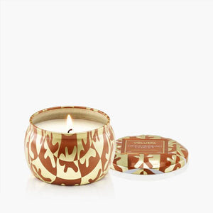 GINGERBREAD CHALET MINI TIN Holiday Candles Voluspa 