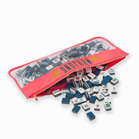 HOT CORAL PAGODA MAHJONG BAG Games OH MY MAHJONG 