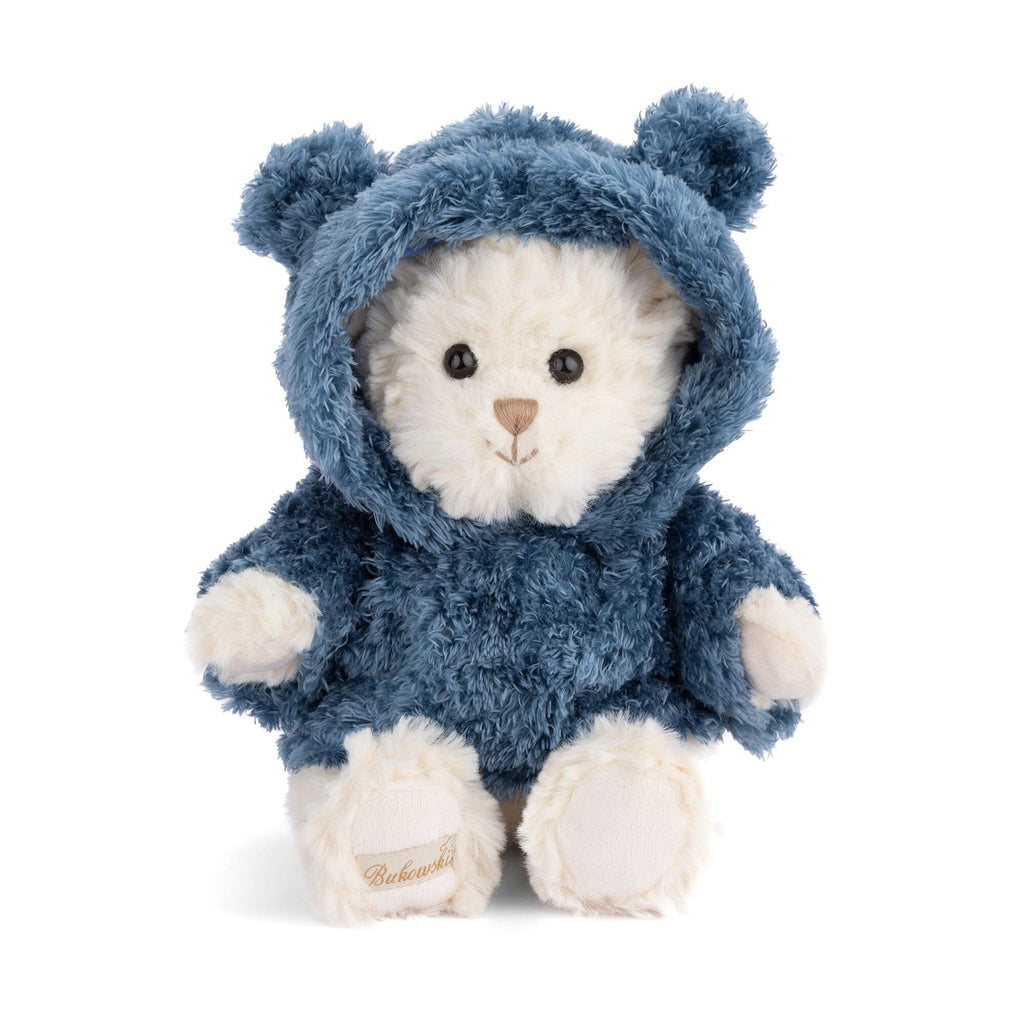 JACOB BLUE HOODIE BEAR Plush Toy Bukowski Bears 