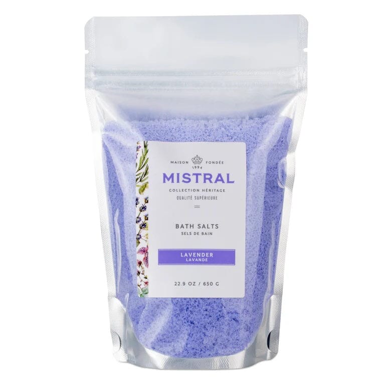 Lavender Heritage Bath Salt Bath Salt Mistral 