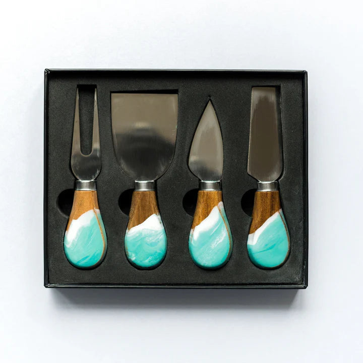 LL CARIBBEAN BLUE KNIFE SET Serveware LYNN LIANA SERVEWARE21 