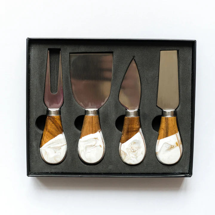 LL GOLD QUARTZ KNIFE SET Serveware LYNN LIANA SERVEWARE21 