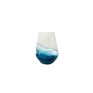 LL OCEAN VIBES RESIN STEMLESS GLASS Glassware LYNN LIANA SERVEWARE 