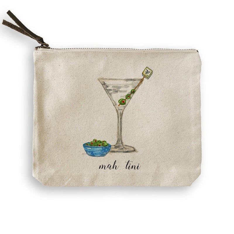 MAHJONG MAH-TINI COSMETIC BAG Pouch TABULA RASA ESSENTIALS 