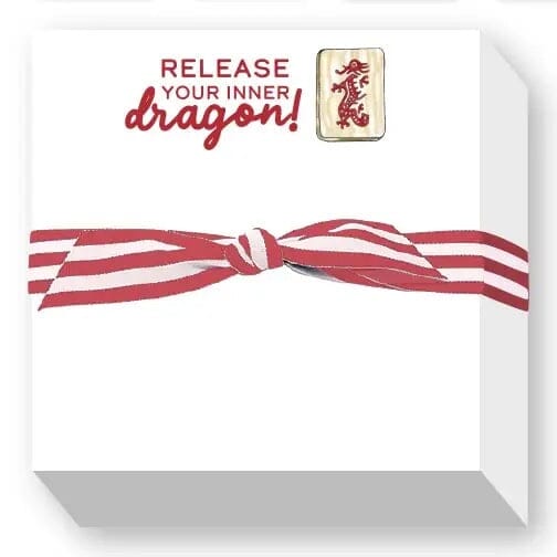 MAHJONG RELEASE INNER DRAGON CHUBBIE NOTEPAD Notecards TABULA RASA ESSENTIALS 