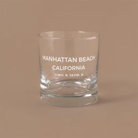 MANHATTAN BEACH BLOCK GLASS Drinkware Tabula Rasa Essentials 