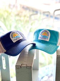 MB RESORT TRUCKER HAT Ball Caps Tabula Rasa Essentials Pacific Blue 