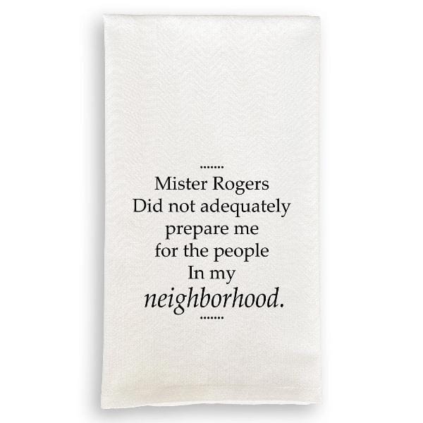 MR ROGERS FLOURSACK TOWEL Flour Sack Towel TABULA RASA ESSENTIALS 