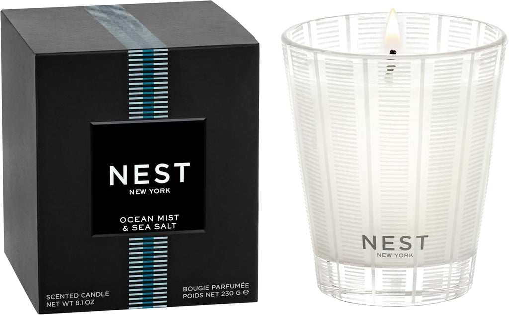 OCEAN MIST SEA SALT CLASSIC CANDLE Candles NEST Fragrances 