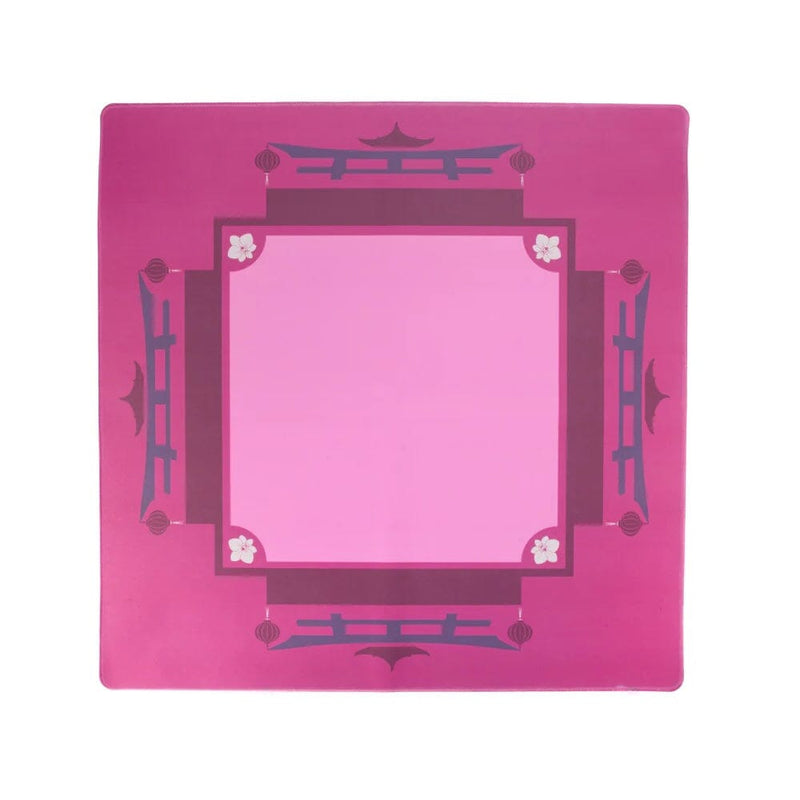 PAGODA PINK MAHJONG MAT Games Brouk & Co 