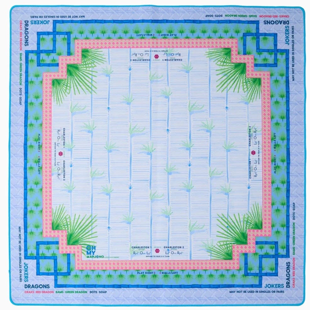PALM PARADISE MAHJONG MAT Games OH MY MAHJONG 
