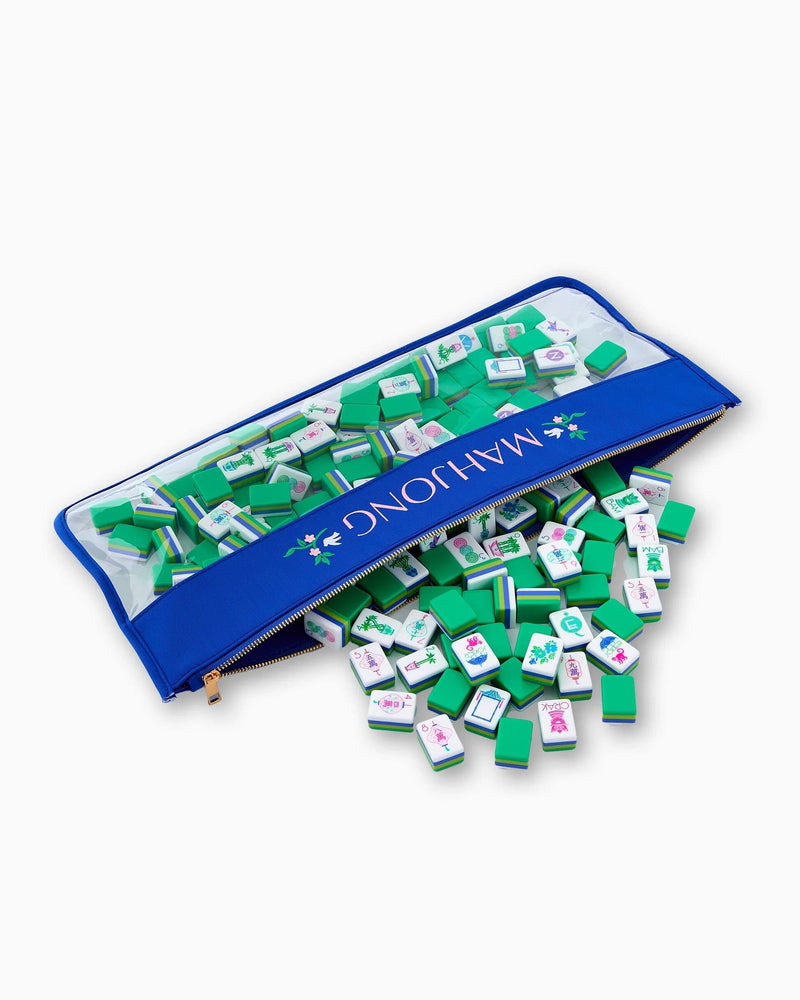 ROYAL BLUE MAHJONG BAG Games OH MY MAHJONG 