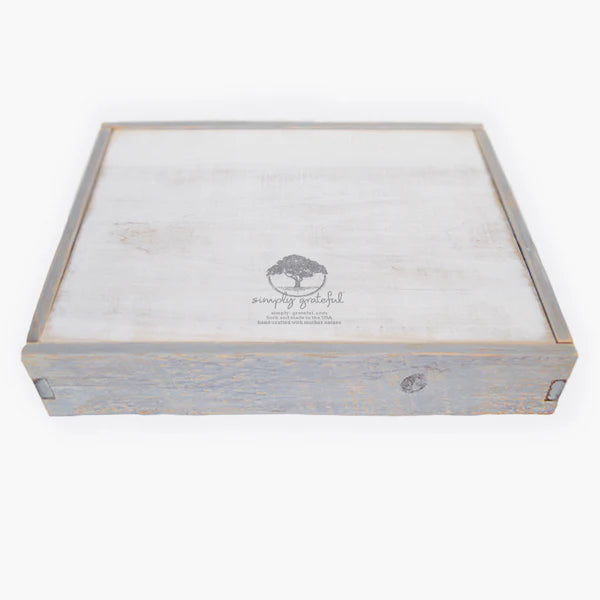 SG BREAKAWAY WOOD TRAY Serving Tray Simply Grateful 