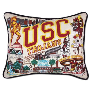 USC EMBROIDERED PILLOW 16X20 Pillow CATSTUDIO 