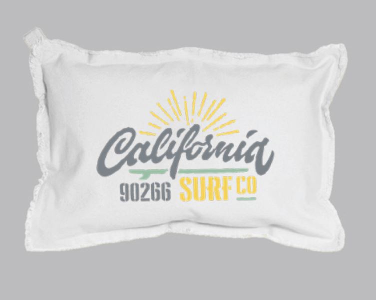 CA Surf Co Baby Rectangle Pillow Pillow Tabula Rasa Essentials 