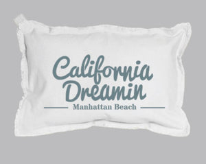 California Dreamin Baby Rectangle Pillow Pillow Tabula Rasa Essentials Ocean 