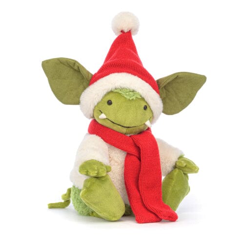 Christmas Grizzo Plush Toy Jellycat 