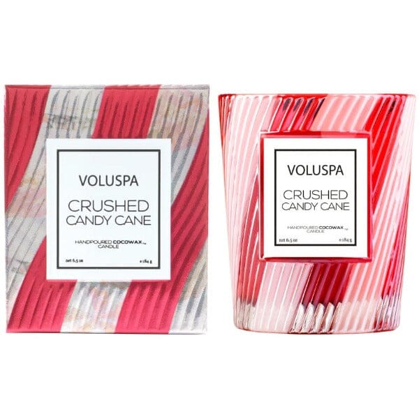 Crushed Candy Cane Classic Candle Holiday Candles Voluspa 