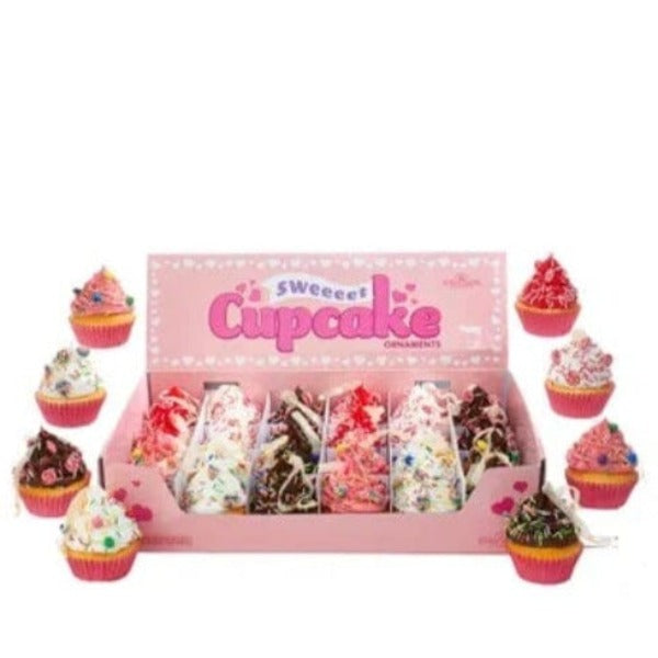 Cupcake Candy Ornament Holiday Ornament TABULA RASA ESSENTIALS 
