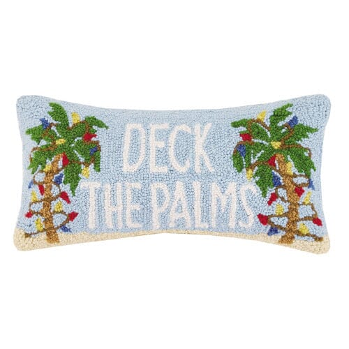 Deck the Palms 9x18" Pillow Pillow TABULA RASA ESSENTIALS 