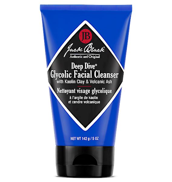 Deep Dive Glycolic Facial Cleanser Face Wash Jack Black 