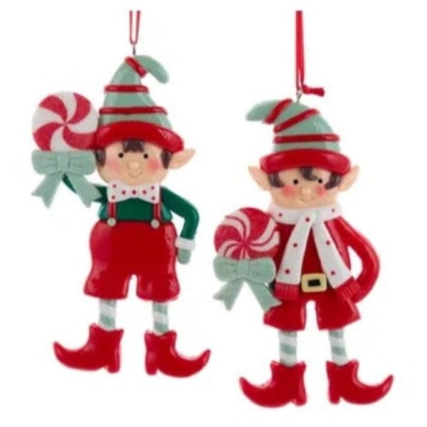 Elf Candy Ornament Holiday Ornament TABULA RASA ESSENTIALS 