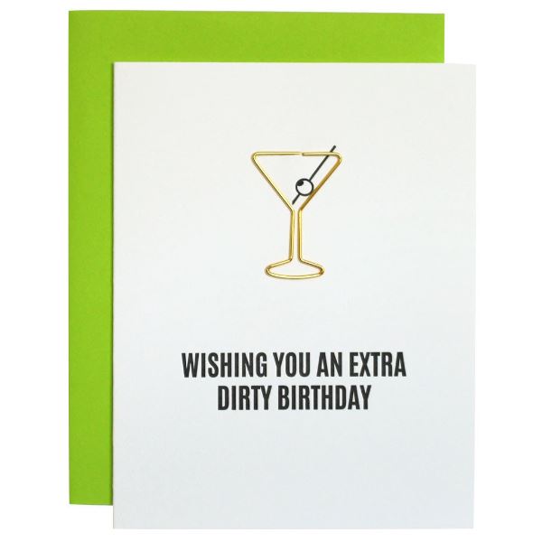Extra Dirty Birthday Greeting Card Greeting Cards Tabula Rasa Essentials 