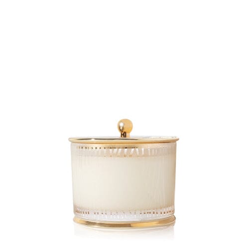 Frasier Fir Guilded Med Frost Candle Holiday Candles The Thymes 