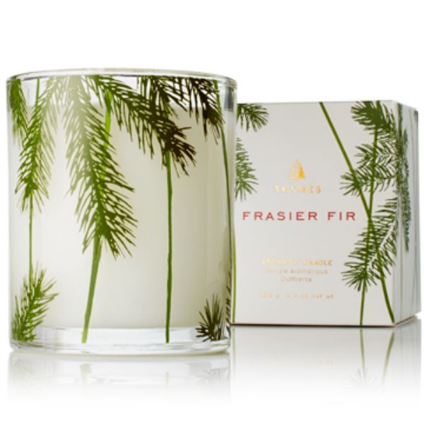 Frasier Fir Pine Needle Poured Candle Holiday Candles The Thymes 